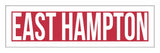 East Hampton in red