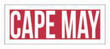 Cape May in red