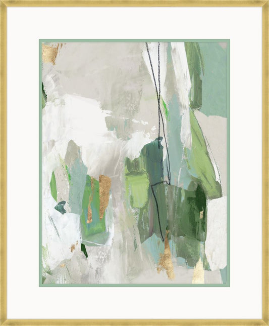 Enchanted Emerald II on Canvas