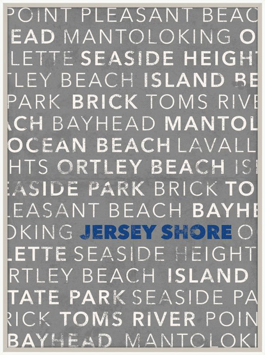 Jersey Shore Beaches I - Blue