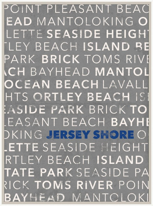 Jersey Shore Beaches II - Blue