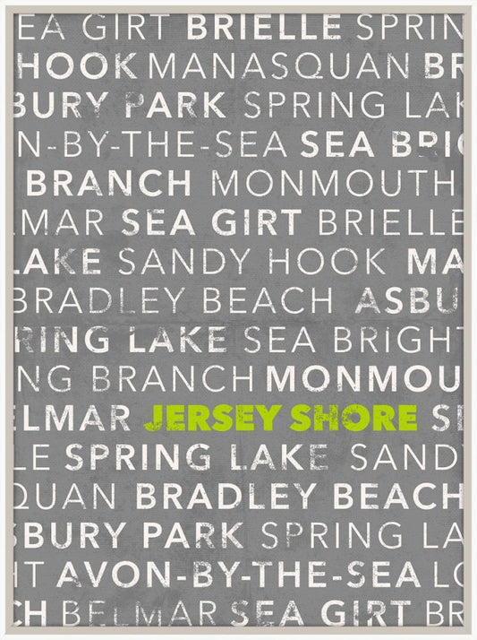 Jersey Shore Beaches II - Lime