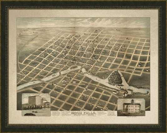 SIOUX FALLS, MINNEHAHA COUNTY, DAKOTA - 1881