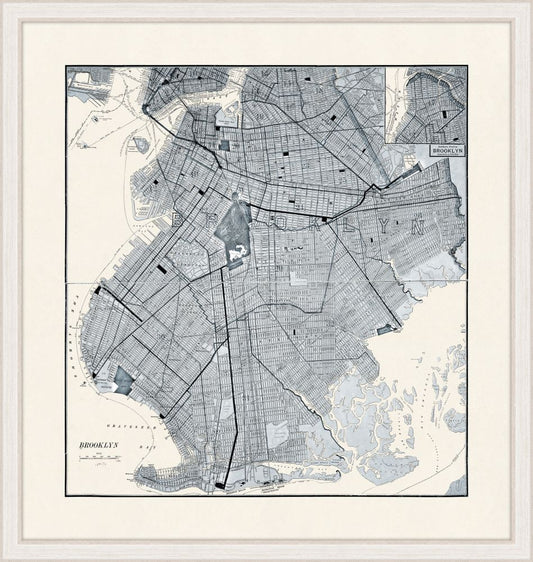 Map of Brooklyn, 1905