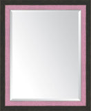 Slate Black And Pink Mirror