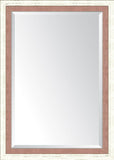 French White And Autumn Spice Mirror