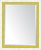 French White And Yellow Mirror