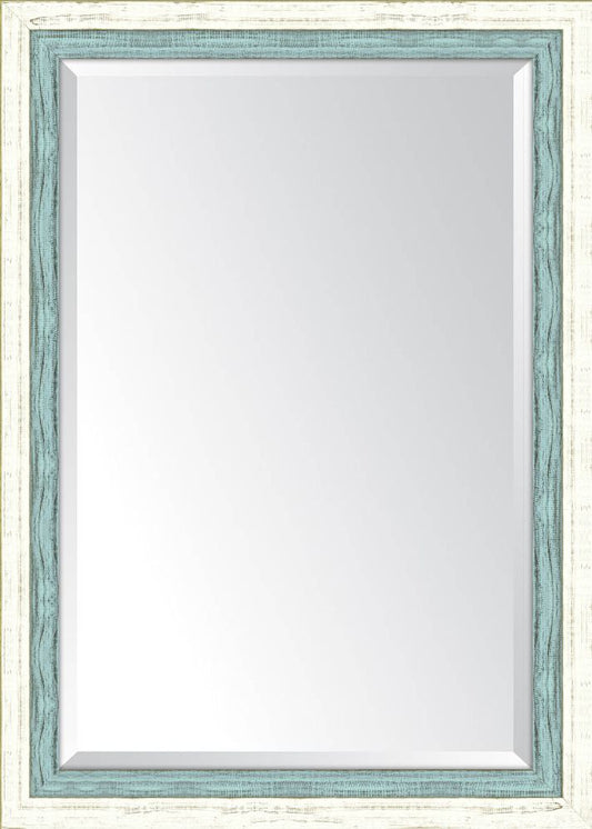 French White And Blue Mirror