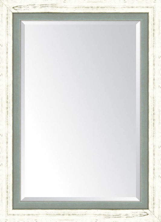 French White Large And Slate Mirror