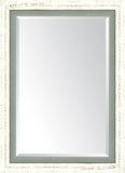French White Large And Slate Mirror
