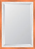 Orange And French White Mirror