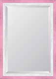 Pink And French White Mirror