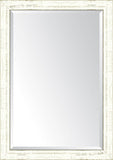 French White Large Mirror