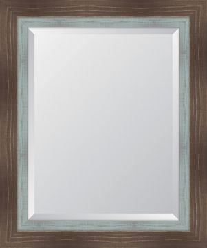Farmhouse Brown Large And Slate Mirror