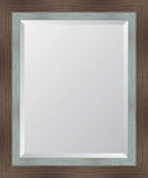 Farmhouse Brown Large And Slate Mirror