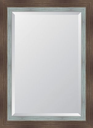 Farmhouse Brown Large And Slate Mirror