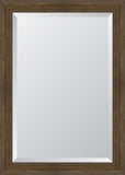 3" Walnut English Pine Resin Frame Mirror