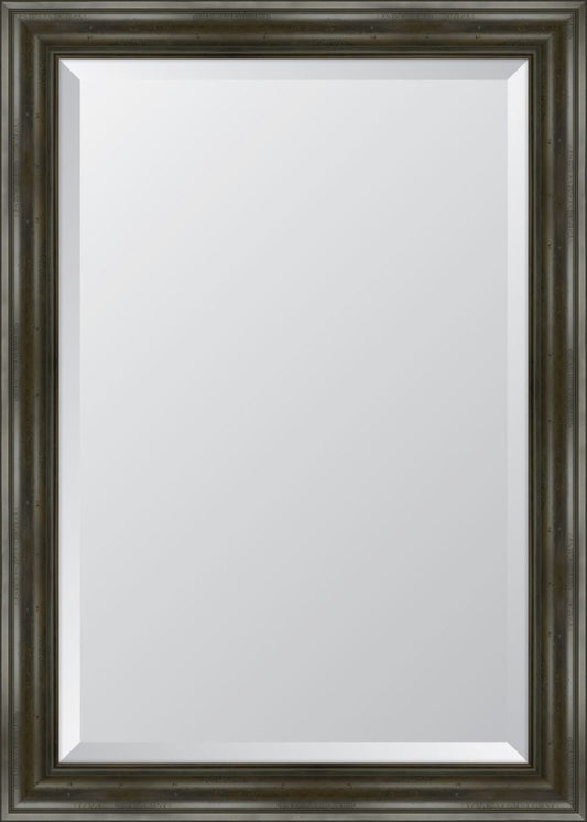 3" Grey English Pine Resin Frame Mirror