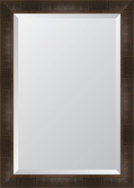 3" Espresso Scoop Montalcino Resin Frame Mirror