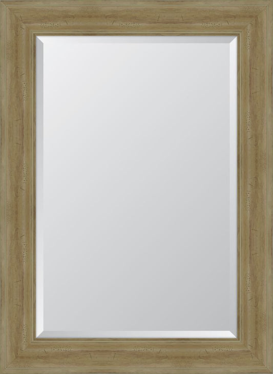 4 1/4" Natural English Pine Resin Frame Mirror