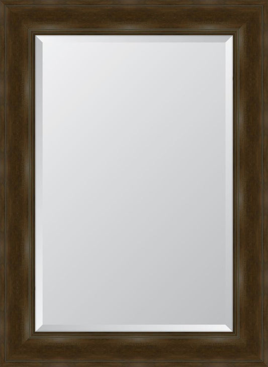 4 1/4" Walnut English Pine Resin Frame Mirror