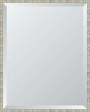 15/16" Silver Zen 22X28 Beveled Mirror