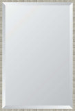 15/16" Silver Zen 24X36 Beveled Mirror