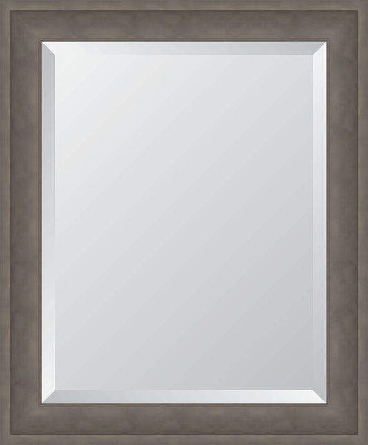 3.25" Pewter Sterling 22X28 Beveled Mirror