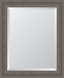3.25" Pewter Sterling 22X28 Beveled Mirror