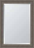 3.25" Pewter Sterling 24X36 Beveled Mirror