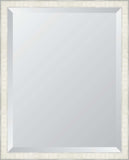 1 5/8" Pearl and Silver 22X28 Beveled Mirror