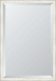 1 5/8" Pearl and Silver24Xx36 Beveled Mirror
