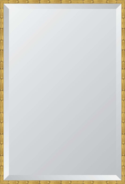 15/16" Gold Zen 24X36 Beveled Mirror