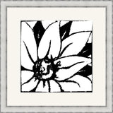 Bloomy Burst Black & White I