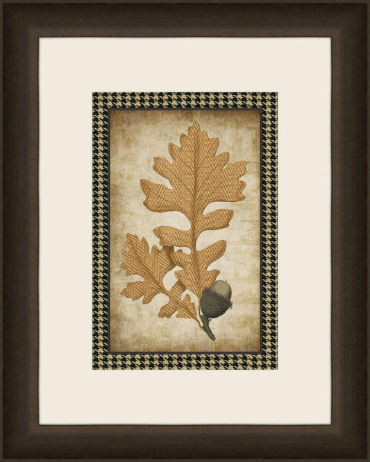 Houndstooth Leaves I