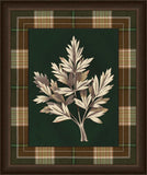 Leaves in Plaid I