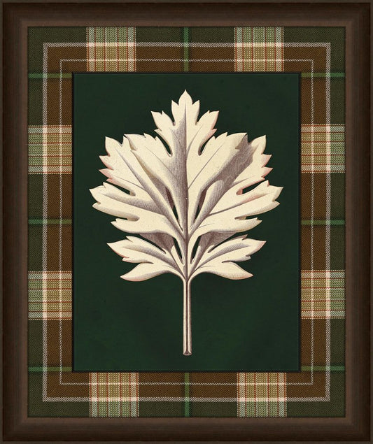 Leaves in Plaid III