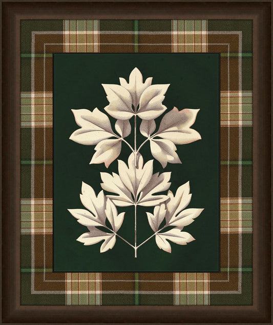 Leaves in Plaid IV