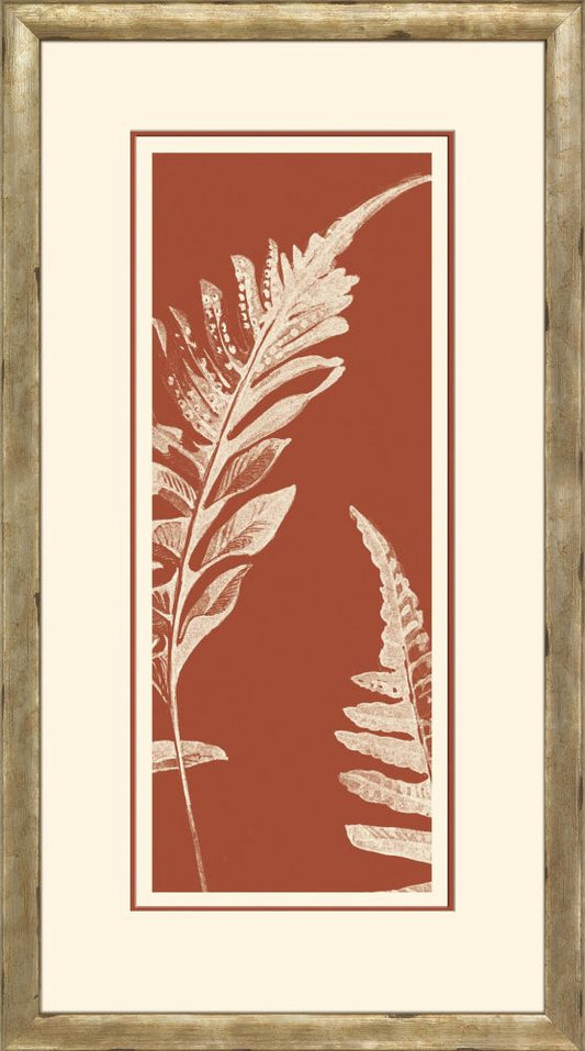 Fern Panel I Red