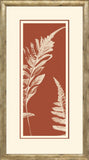 Fern Panel I Red