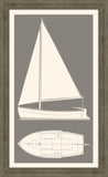 Sail Boat II in Grey