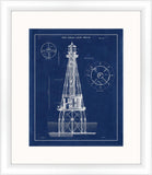 Ship Shoal Light House in Indigo