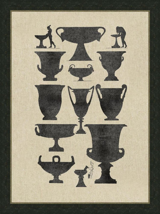 Vases on Linen I