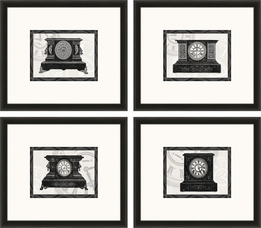 Clocks Set of 4