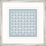 Large Blue Heather Geometrics IV