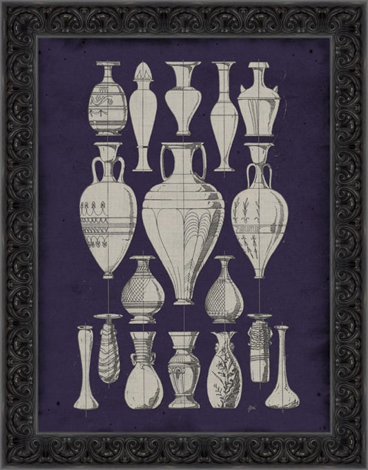 Vases in Plum II