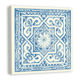 Tiles in Cobalt II (canvas)