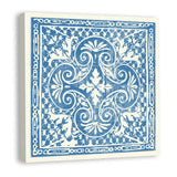 Tiles in Cobalt IV (canvas)