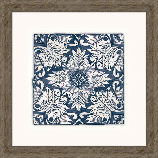 Navy Delft Tiles II