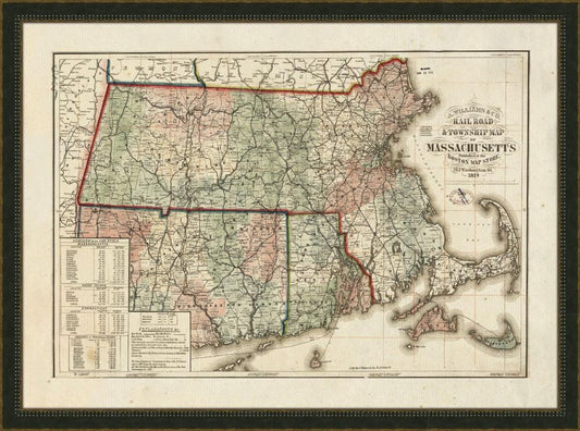 Massachusetts Map